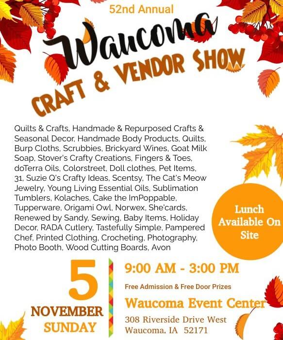 Post Photo for 52nd Annual Waucoma Craft and Vendor Show