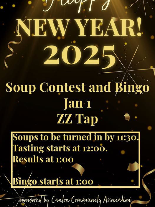 Post Photo for New Years Day Bingo and Soup Contest